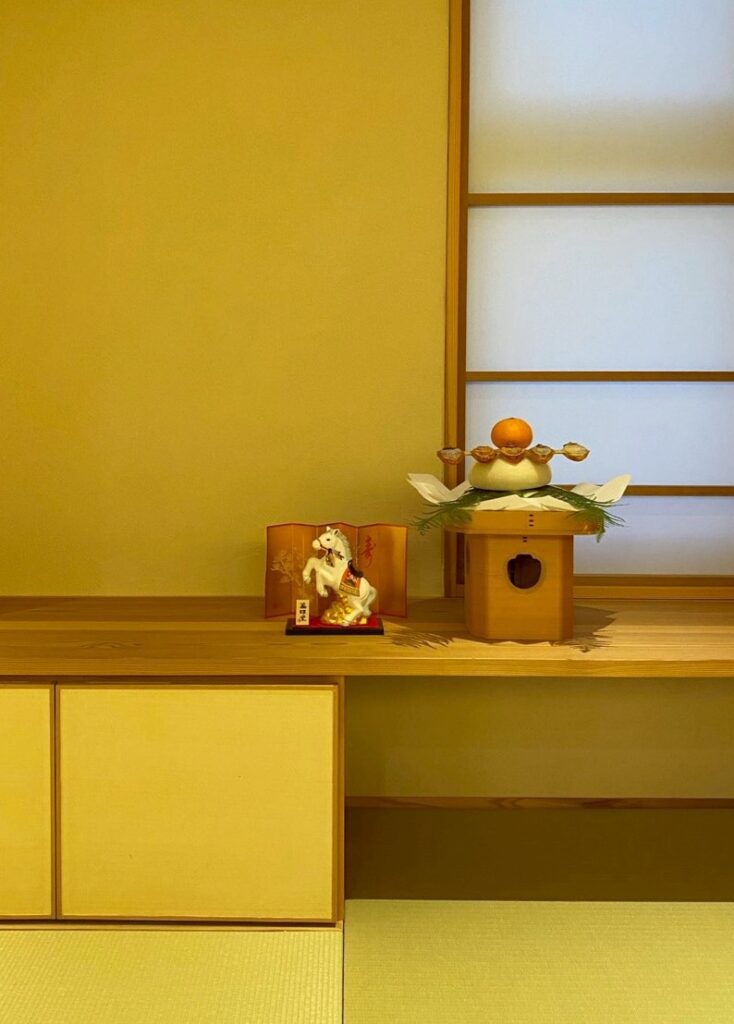 日本らしさを忘れない飾りを大切に